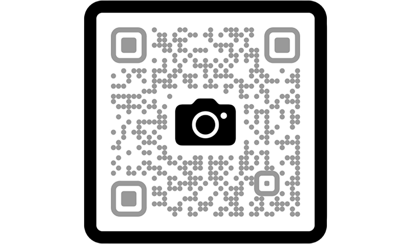 امسح رمز QR للتسوق في تطبيق Apple&nbsp;Store.