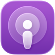 Icono de la app Apple Podcasts