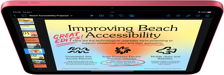 Keynote σε iPad